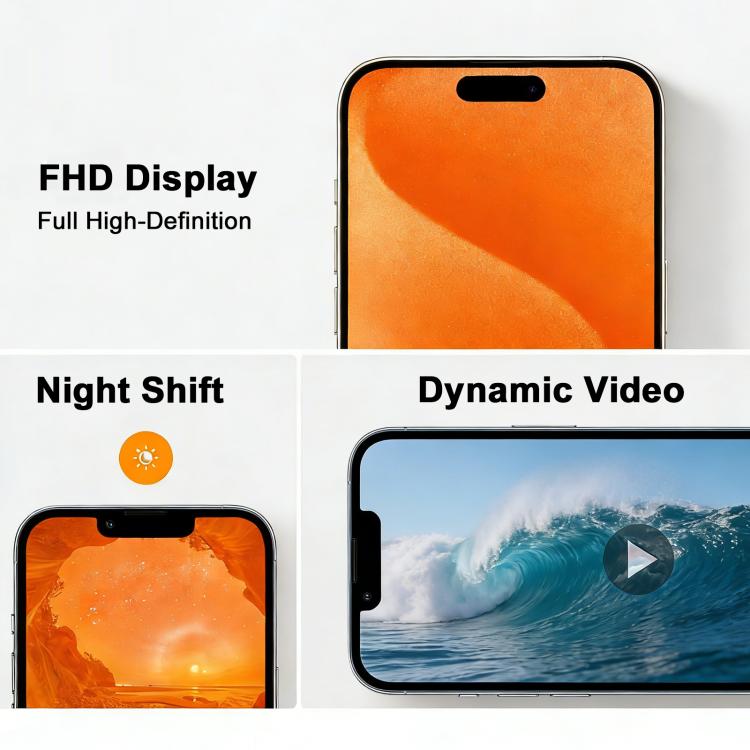 HXL Soft OLED-Bildschirm für iPhone 16 Pro, For iPhone 16 Pro