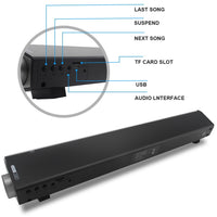 Soundbar LP-08 (CE0150) USB MP3-Player 2.1CH Bluetooth Wireless Soundbar-Lautsprecher, CE0150 Black, CE0150 Gold, CE0150 Silver