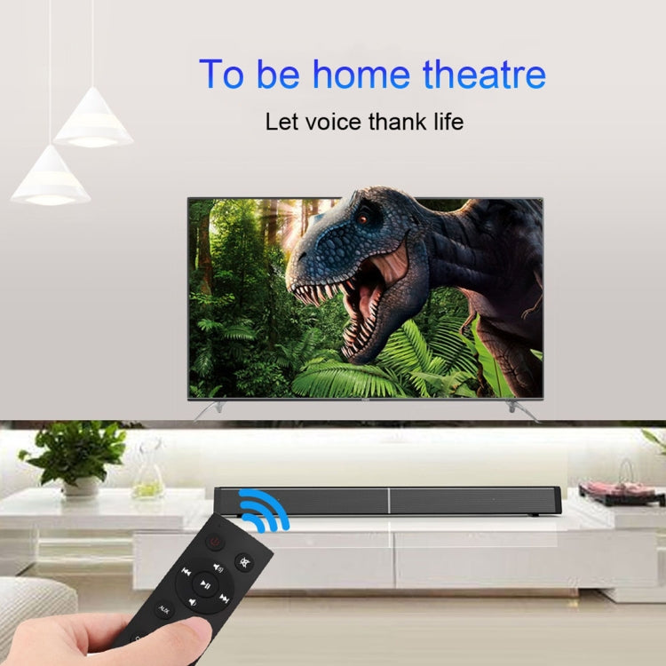 Soundbar LP-09 (CE0148) Heimkino-Bluetooth-Soundbar-Lautsprecher mit Fernbedienung, CE0148 Black