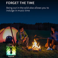 T&G TG155 Bluetooth 4.2 Mini tragbarer kabelloser Bluetooth-Lautsprecher mit bunten Lichtern