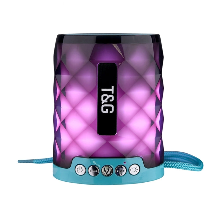 T&G TG155 Bluetooth 4.2 Mini tragbarer kabelloser Bluetooth-Lautsprecher mit bunten Lichtern