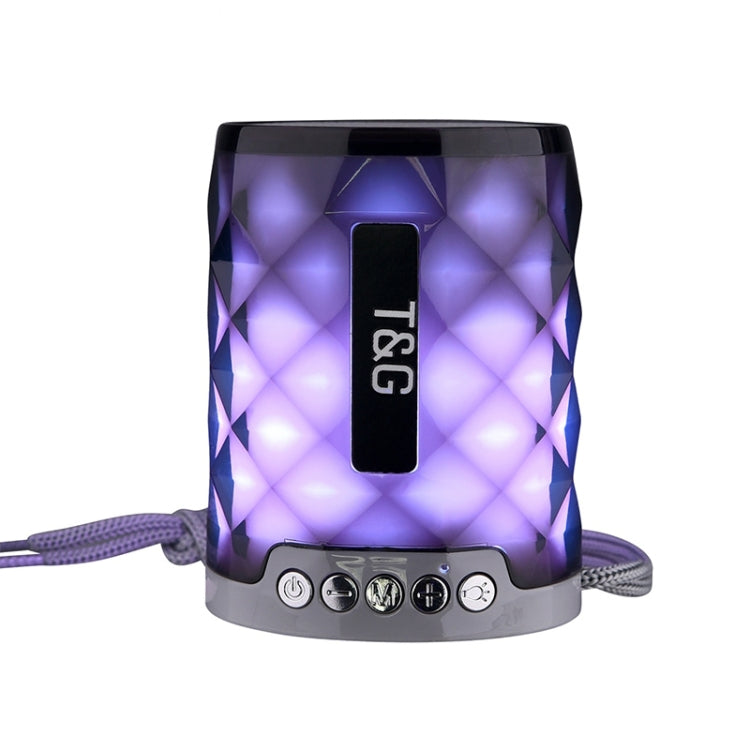 T&G TG155 Bluetooth 4.2 Mini tragbarer kabelloser Bluetooth-Lautsprecher mit bunten Lichtern