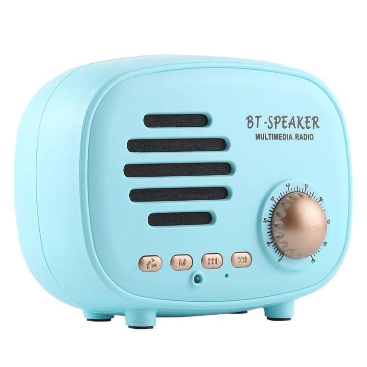 Q108 Retro Mini Wireless Bluetooth Lautsprecher, unterstützt Freisprecheinrichtung / TF-Karte / U-Disk / FM