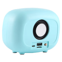 Q108 Retro Mini Wireless Bluetooth Lautsprecher, unterstützt Freisprecheinrichtung / TF-Karte / U-Disk / FM