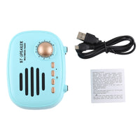 Q108 Retro Mini Wireless Bluetooth Lautsprecher, unterstützt Freisprecheinrichtung / TF-Karte / U-Disk / FM