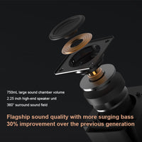 Xiaomi Xiaoai Speaker Pro mit 750 ml großem Klangraumvolumen / AUX-IN-Kabelanschluss / Combo-Stereo / Professionelles DTS-Audio / Hi-Fi-Audiochip / Infrarot-Fernbedienung für herkömmliche Haushaltsgeräte / Bluetooth Mesh Gateway, Xiaoai Speaker Pro