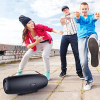 ZEALOT S27 Multifunktionaler kabelloser Bass-Bluetooth-Lautsprecher, integriertes Mikrofon, unterstützt Bluetooth-Anrufe, AUX und TF-Karte sowie 1 x 93 mm + 2 x 66 mm Lautsprecher, S27