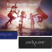 ZEALOT S31 10W 3D HiFi Stereo Wireless Bluetooth Lautsprecher, unterstützt Freisprecheinrichtung / USB / AUX / TF-Karte, S31