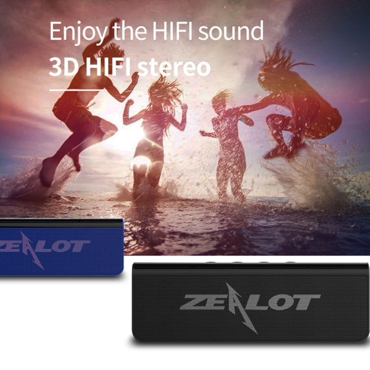 ZEALOT S31 10W 3D HiFi Stereo Wireless Bluetooth Lautsprecher, unterstützt Freisprecheinrichtung / USB / AUX / TF-Karte, S31