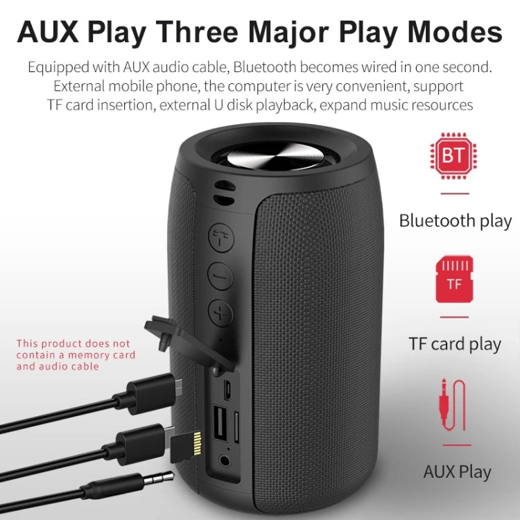 ZEALOT S32 5W HiFi-Bass kabelloser Bluetooth-Lautsprecher, unterstützt Freisprecheinrichtung / USB / AUX, S32