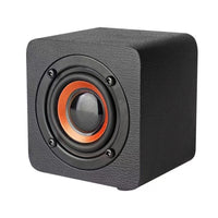 Q1 Tragbarer Mini-Mega-Bass-Bluetooth-Lautsprecher aus Holz