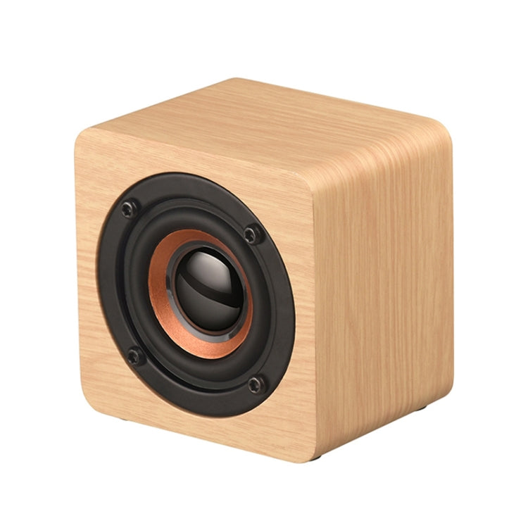 Q1 Tragbarer Mini-Mega-Bass-Bluetooth-Lautsprecher aus Holz