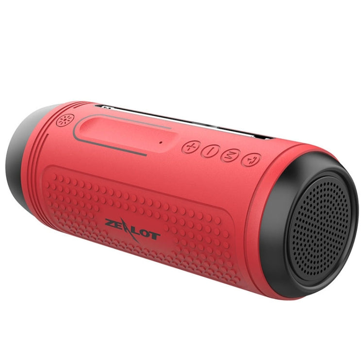 ZEALOT A1 Multifunktionaler kabelloser Bass-Bluetooth-Lautsprecher, integriertes Mikrofon, unterstützt Bluetooth-Anrufe, AUX, TF-Karte und LED-Leuchten