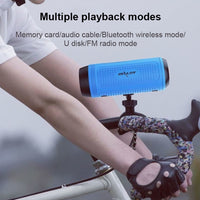 ZEALOT A1 Multifunktionaler kabelloser Bass-Bluetooth-Lautsprecher, integriertes Mikrofon, unterstützt Bluetooth-Anrufe, AUX, TF-Karte und LED-Leuchten