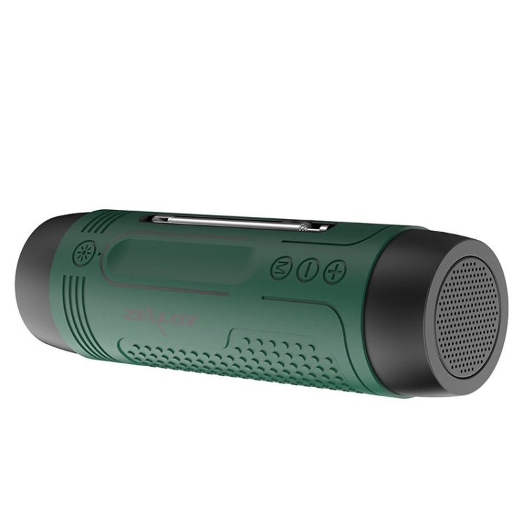 ZEALOT A2 Multifunktionaler kabelloser Bass-Bluetooth-Lautsprecher, integriertes Mikrofon, unterstützt Bluetooth-Anrufe, AUX, TF-Karte und LED-Leuchten