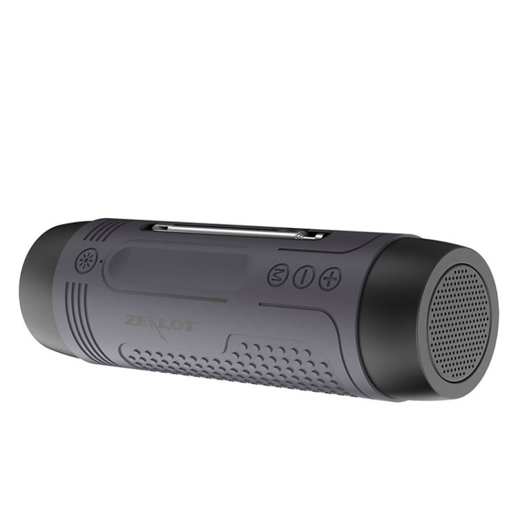 ZEALOT A2 Multifunktionaler kabelloser Bass-Bluetooth-Lautsprecher, integriertes Mikrofon, unterstützt Bluetooth-Anrufe, AUX, TF-Karte und LED-Leuchten