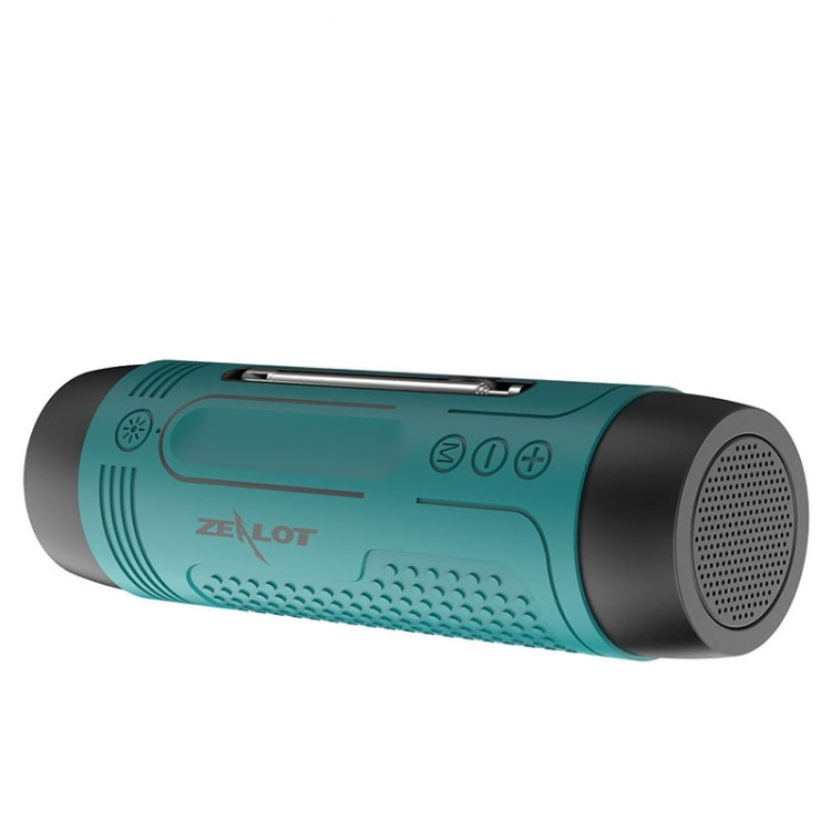 ZEALOT A2 Multifunktionaler kabelloser Bass-Bluetooth-Lautsprecher, integriertes Mikrofon, unterstützt Bluetooth-Anrufe, AUX, TF-Karte und LED-Leuchten