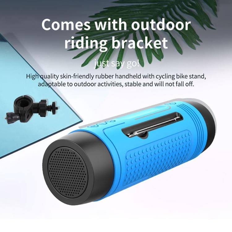 ZEALOT A2 Multifunktionaler kabelloser Bass-Bluetooth-Lautsprecher, integriertes Mikrofon, unterstützt Bluetooth-Anrufe, AUX, TF-Karte und LED-Leuchten