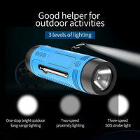 ZEALOT A2 Multifunktionaler kabelloser Bass-Bluetooth-Lautsprecher, integriertes Mikrofon, unterstützt Bluetooth-Anrufe, AUX, TF-Karte und LED-Leuchten