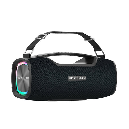 HOPESTAR A6X TWS Tragbarer Outdoor-Bluetooth-Lautsprecher mit bunten Musiklichtern, unterstützt Powerbank und Freisprechfunktion sowie U-Disk, TF-Karte und 3,5-mm-AUX, A6X Black, A6X Green