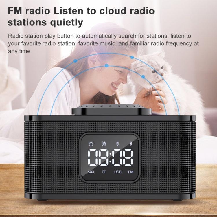 awei Y332 kabelloser Lade-Bluetooth 5.0-Lautsprecher, unterstützt Freisprech-Sprachanrufe