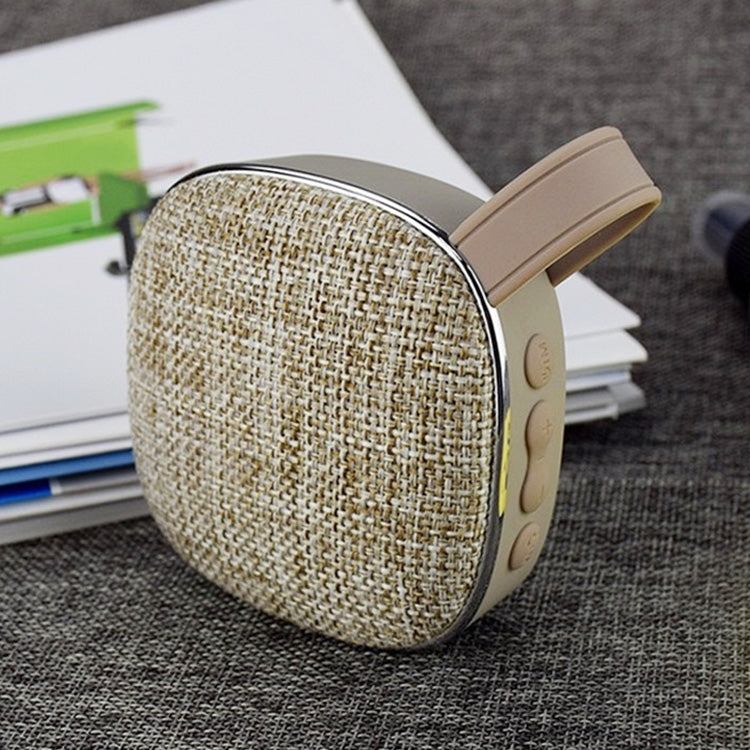 X25new Cloth Texture Square Tragbarer Mini-Bluetooth-Lautsprecher, unterstützt Freisprechanrufe, TF-Karte und AUX, X25new Orange, X25new Green, X25new Grey, X25new Blue