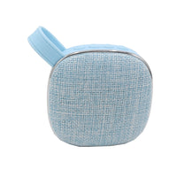 X25new Cloth Texture Square Tragbarer Mini-Bluetooth-Lautsprecher, unterstützt Freisprechanrufe, TF-Karte und AUX, X25new Orange, X25new Green, X25new Grey, X25new Blue