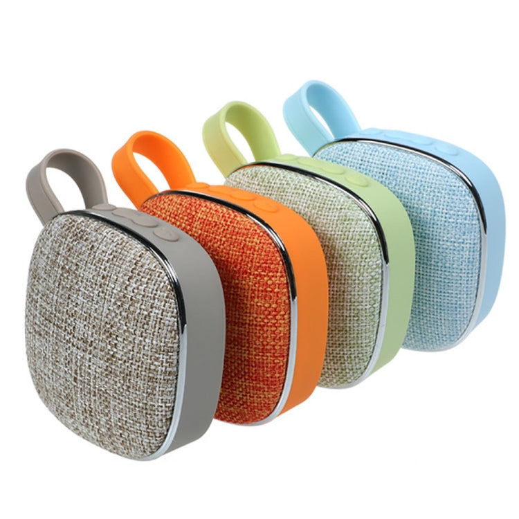 X25new Cloth Texture Square Tragbarer Mini-Bluetooth-Lautsprecher, unterstützt Freisprechanrufe, TF-Karte und AUX, X25new Orange, X25new Green, X25new Grey, X25new Blue