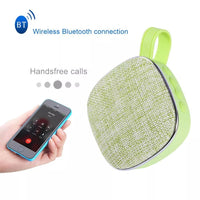 X25new Cloth Texture Square Tragbarer Mini-Bluetooth-Lautsprecher, unterstützt Freisprechanrufe, TF-Karte und AUX, X25new Orange, X25new Green, X25new Grey, X25new Blue