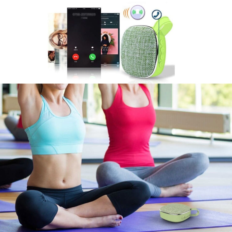 X25new Cloth Texture Square Tragbarer Mini-Bluetooth-Lautsprecher, unterstützt Freisprechanrufe, TF-Karte und AUX, X25new Orange, X25new Green, X25new Grey, X25new Blue