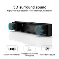 Multifunktionaler RGB-Computer-Bluetooth-Lautsprecher mit buntem Licht, BT-601
