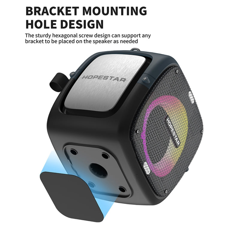 HOPESTAR Party One RGB-Beleuchtung, kabelloser Bluetooth-Lautsprecher, Party One(Black), Party One(Grey), Party One(Blue), Party One(Yellow)