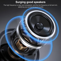 EBS-908 Kabelloser Bluetooth-Subwoofer-Stereolautsprecher aus Stoff mit hängendem Hals