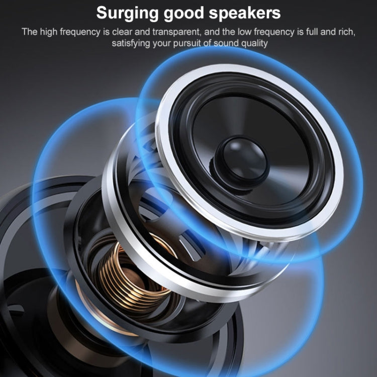 EBS-908 Kabelloser Bluetooth-Subwoofer-Stereolautsprecher aus Stoff mit hängendem Hals