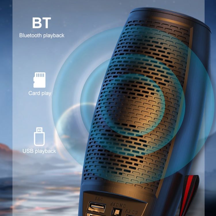 WEKOME D40 5W Sound Pulse Bunter Bluetooth-Lautsprecher, D40 (Black), D40 (White)