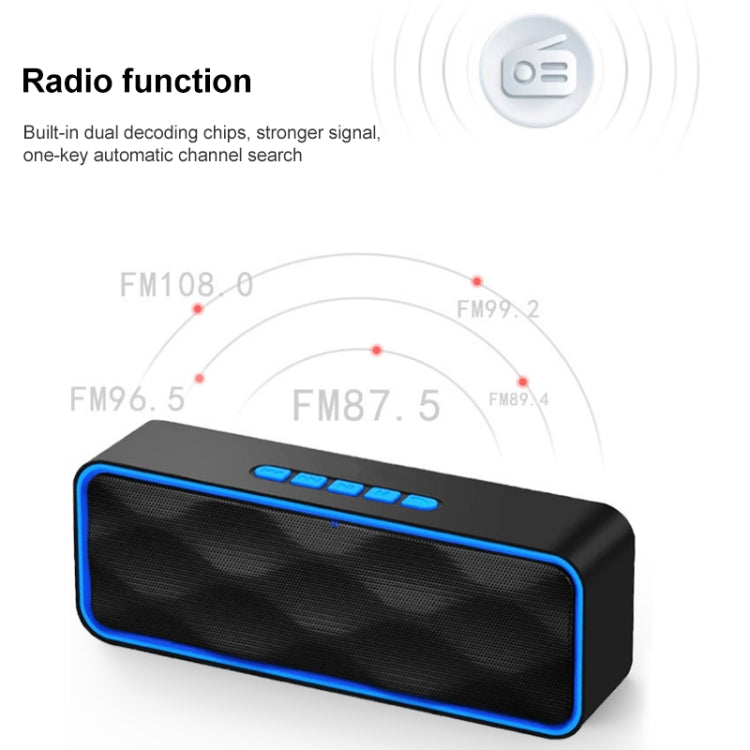 SC211 Pro Outdoor-Multifunktionskarte, kabelloser Bluetooth-Lautsprecher, verbesserte Version, SC211 Pro Upgraded Version