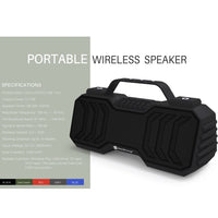 NewRixing NR-2029 Tragbarer kabelloser Bluetooth-Stereolautsprecher, unterstützt TWS-Funktionslautsprecher