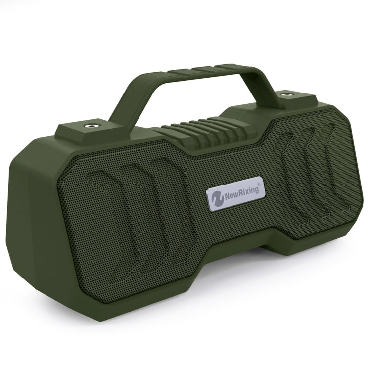 NewRixing NR-4500 Tragbarer kabelloser Bluetooth-Stereolautsprecher, unterstützt TWS/FM-Funktionslautsprecher