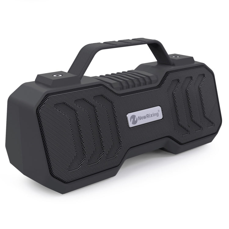 NewRixing NR-4500 Tragbarer kabelloser Bluetooth-Stereolautsprecher, unterstützt TWS/FM-Funktionslautsprecher