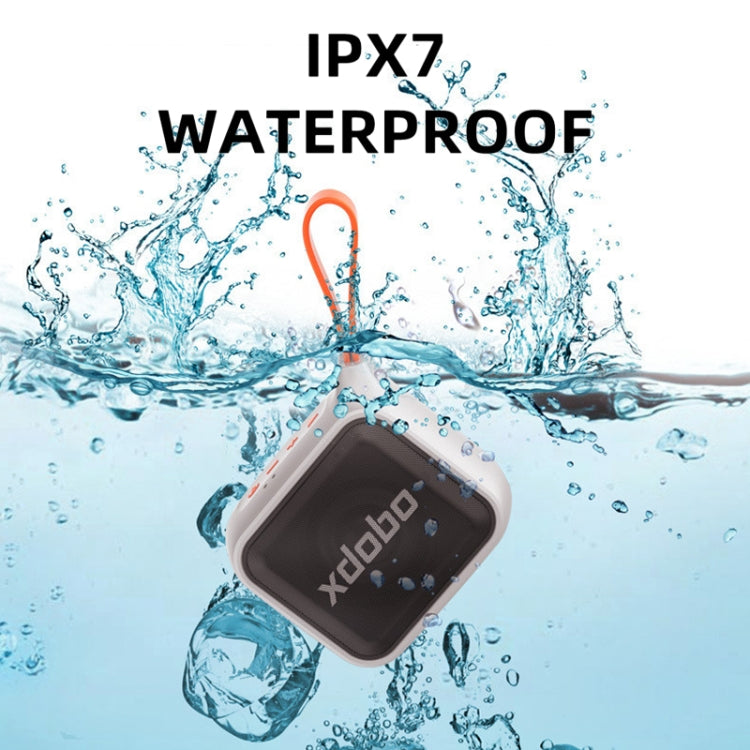 XDOBO Prince 1995 II IPX7 Wasserdichter tragbarer kabelloser Bluetooth-Lautsprecher Outdoor-Subwoofer, Prince 1995 II