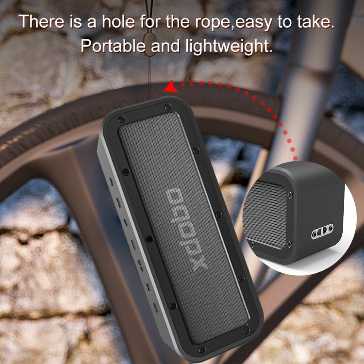 XDOBO Wake 1983 IPX7 Wasserdichter tragbarer kabelloser Bluetooth-Außenlautsprecher