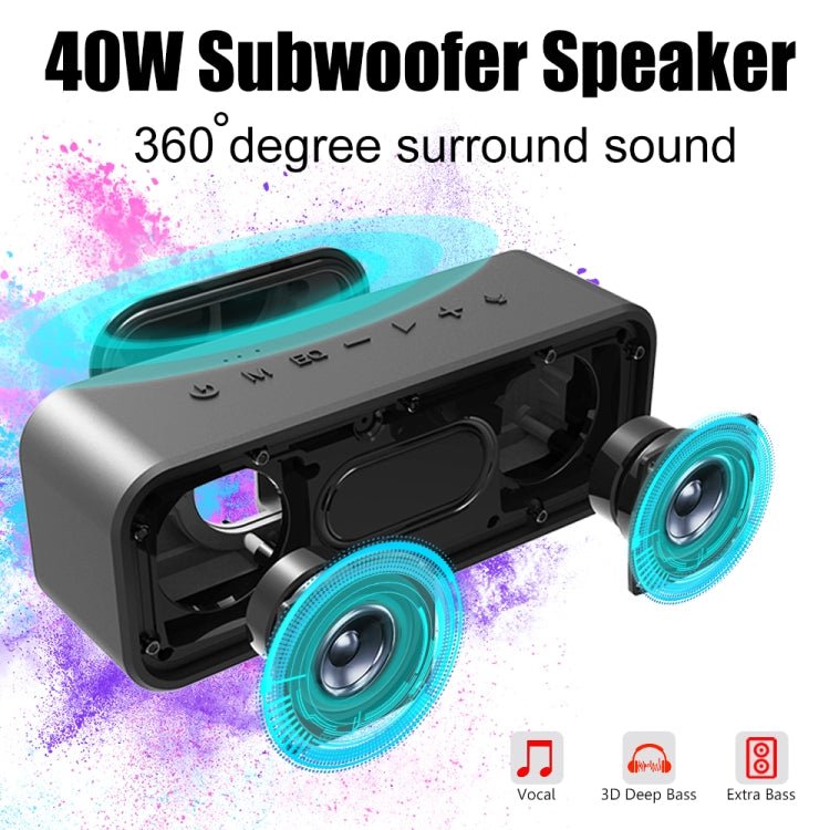 XDOBO Wake 1983 IPX7 Wasserdichter tragbarer kabelloser Bluetooth-Außenlautsprecher