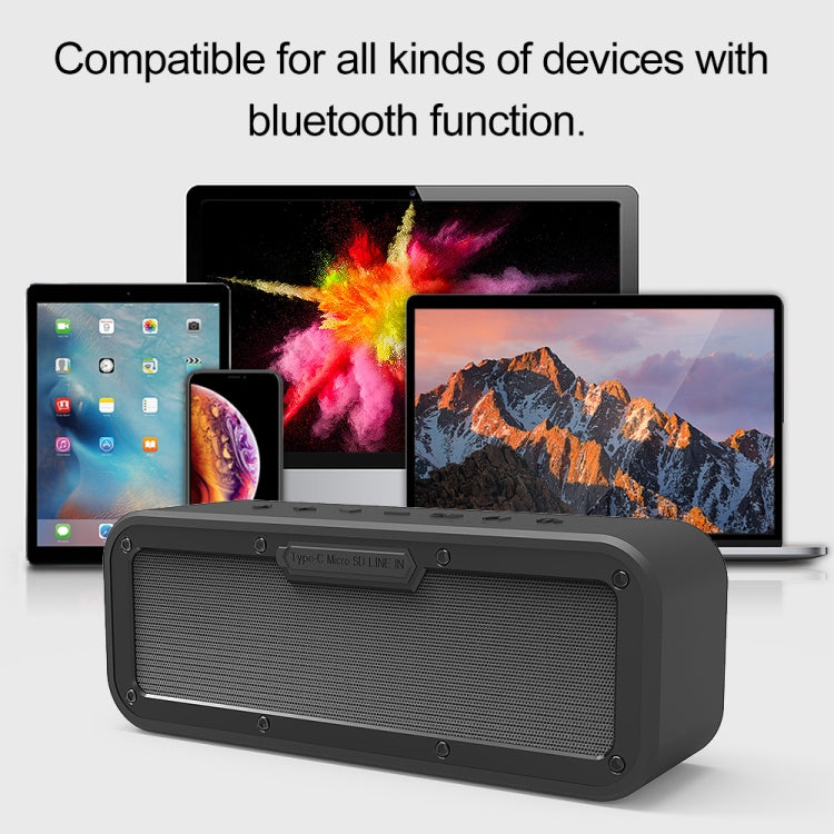 XDOBO Wake 1983 IPX7 Wasserdichter tragbarer kabelloser Bluetooth-Außenlautsprecher