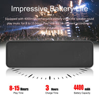 XDOBO X5 IPX6 Wasserdichter tragbarer kabelloser Bluetooth-Lautsprecher Outdoor-Subwoofer, X5