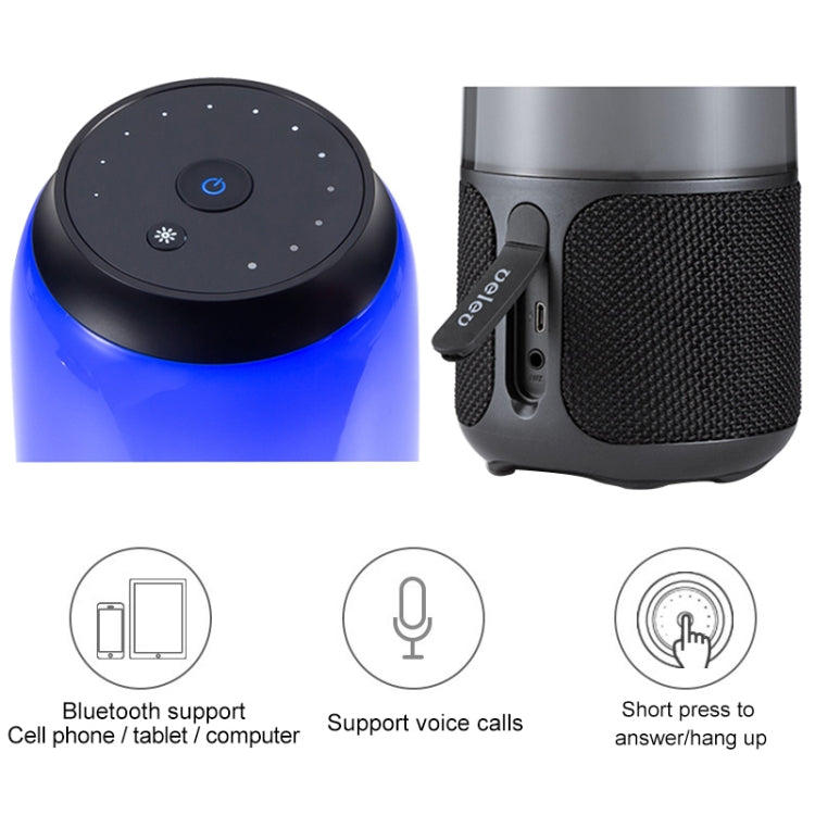 Original Xiaomi Youpin V03 kabelloser Bluetooth-Lautsprecher mit buntem Licht, unterstützt Freisprecheinrichtung/AUX