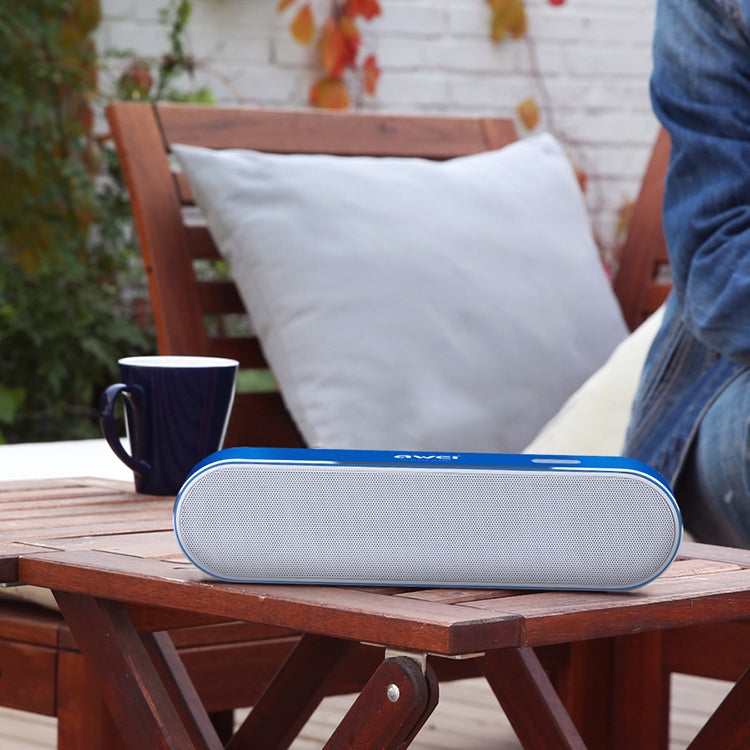 awei Y220 Tragbarer kabelloser Bluetooth-Lautsprecher V4.2 mit HD Clear 3D-Stereo-Sound und Geräuschunterdrückung, unterstützt TF-Karte/AUX, Y220