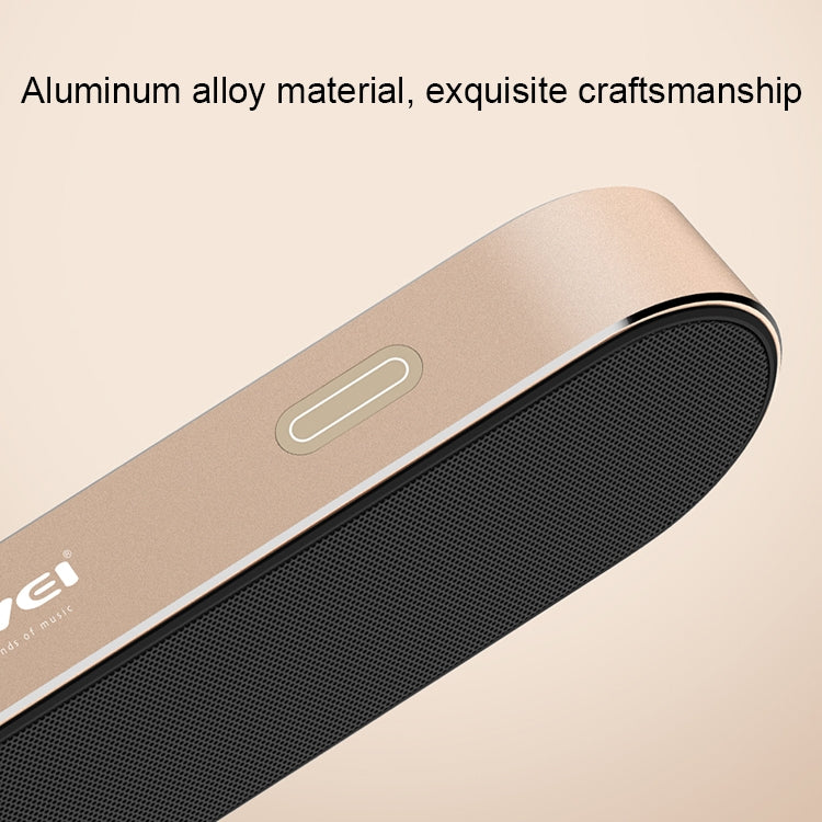 awei Y220 Tragbarer kabelloser Bluetooth-Lautsprecher V4.2 mit HD Clear 3D-Stereo-Sound und Geräuschunterdrückung, unterstützt TF-Karte/AUX, Y220