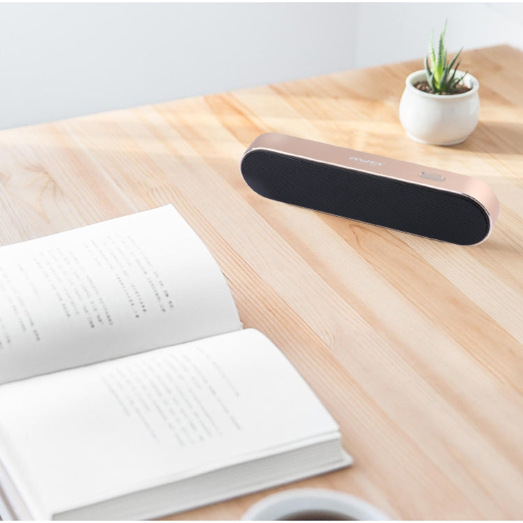 awei Y220 Tragbarer kabelloser Bluetooth-Lautsprecher V4.2 mit HD Clear 3D-Stereo-Sound und Geräuschunterdrückung, unterstützt TF-Karte/AUX, Y220