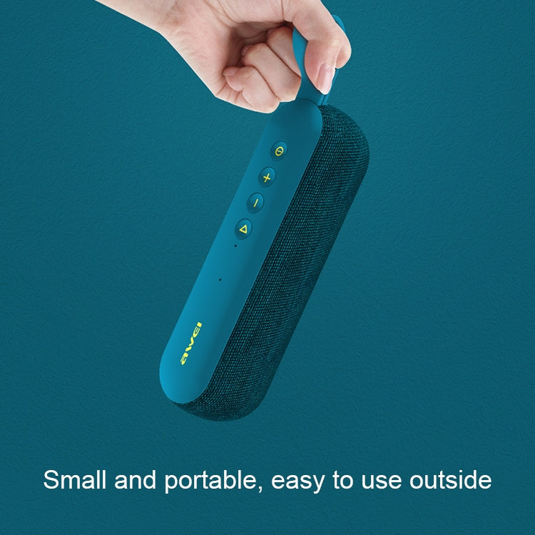 awei Y230 Tragbarer kabelloser Bluetooth-Lautsprecher V4.2 mit HD-Sound und verbessertem Bass, integriertem Mikrofon, unterstützt NFC / U-Disk / TF-Karte / AUX, Y230