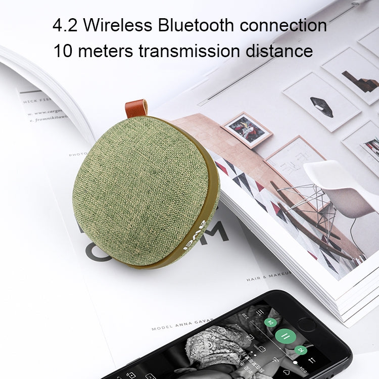 awei Y260 Mini tragbarer kabelloser Bluetooth-Lautsprecher IPX4 wasserdicht, integriertes Mikrofon, unterstützt TF-Karte, Y260